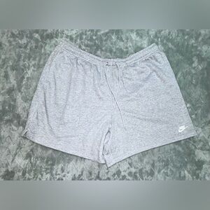 nike cub men’s XL french terry flow shorts gray New With Tags